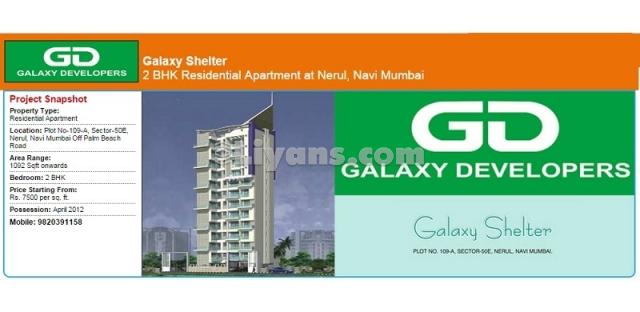 Galaxy Shelter for Sale at Seawoods, Mumbai