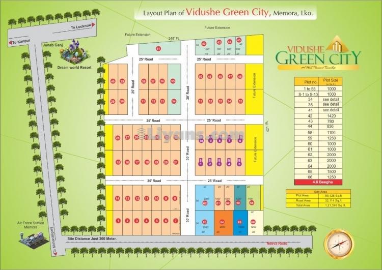 Green City for Sale at Kanpur Road, Lucknow