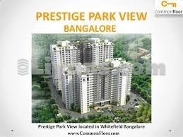 Prestige Park View for Sale at Whitefield, Bangalore