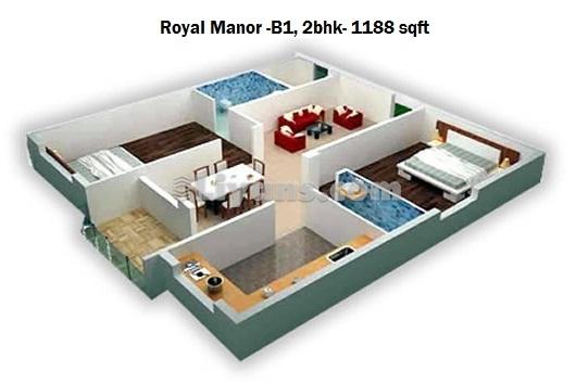 Royal Manor Apartment For Sale At Sundarpada for Sale at SUNDERPADA, Bhubaneswar