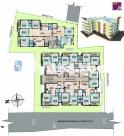 Floor Plan of 3 Bedroom Residential Flat For Sale Near Rajarhat Chowmatha, Kolkata.