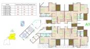 Floor Plan of Luxurious 2 Bhk Apartments In Akshardham In Market Yard