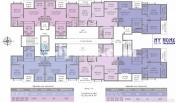 Floor Plan of 2 Bhk Apartments In My Homes In Talegaon 