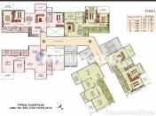Floor Plan of Luxurious 2 Bhk Flats In Baner At Aleda Espanola