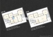Floor Plan of Modern 2 Bhk At Republic Of Whitefield At Whitefield