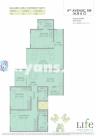 Floor Plan of 3 Bhk Apartments In Hinjewadi At Life Republic