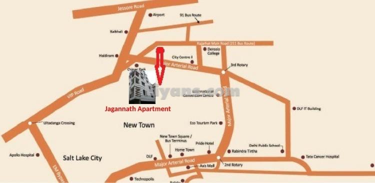 Jagannath Appt for Sale at Rajarhat, Kolkata