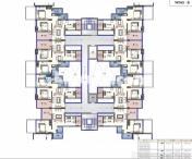 Floor Plan of 1 Bhk Luxurious Flats In Hinjewadi At Achalare Citrine