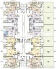 Floor Plan of 1 Bhk Apartments In Tingre Nagar At 29 Gold Coast By Mantra Properties. 