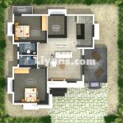 Floor Plan of Homedale-twin Villas