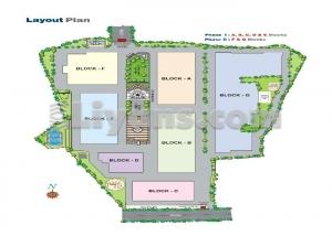 Layout Plan of Gulmohar Garden