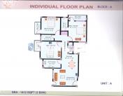 Floor Plan of Gunjanan Baruah Complex