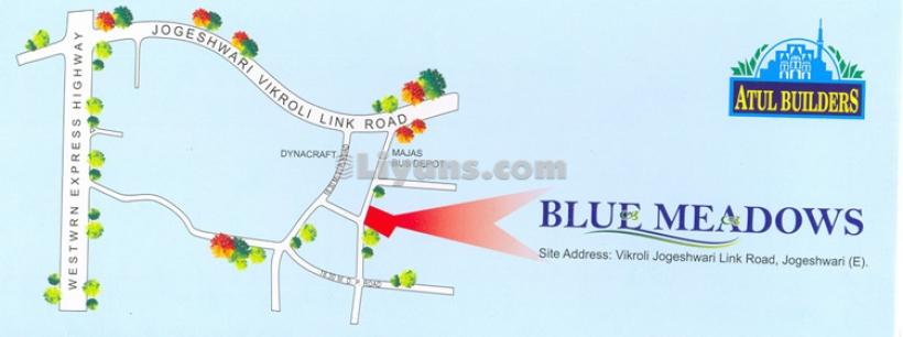 Location Map of Blue Meadows