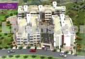 Layout Plan of 1-2 Bhk Affordable Luxury Flat With Modern Amenities