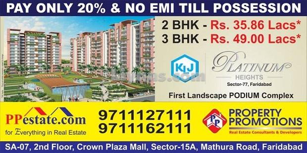 Klj - Platinum Heights for Sale at Sector-77, Faridabad
