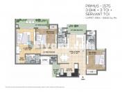 Floor Plan of Tata Housing Project  Noida Sector- 150