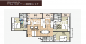 Floor Plan of Brigade Orchards Luxury Apartments