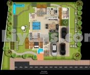 Layout Plan of Mantri Signature Villa