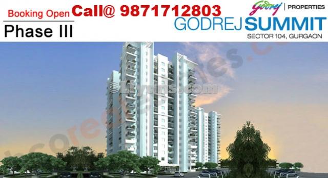 Godrej Summit Phase -3, Sector 104 Gurgaon  for Sale at DWARKA EXPRESS WAY, Gurgaon