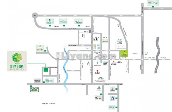 Location Map of Mywoods Phase 3