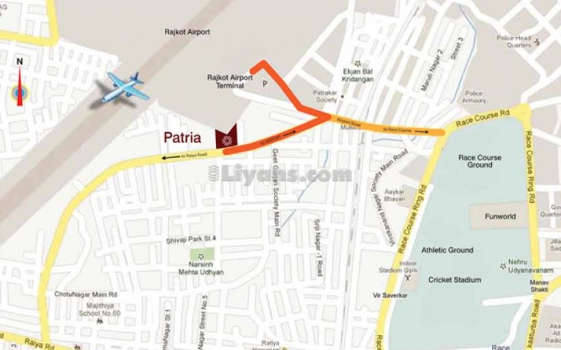Location Map of Patria