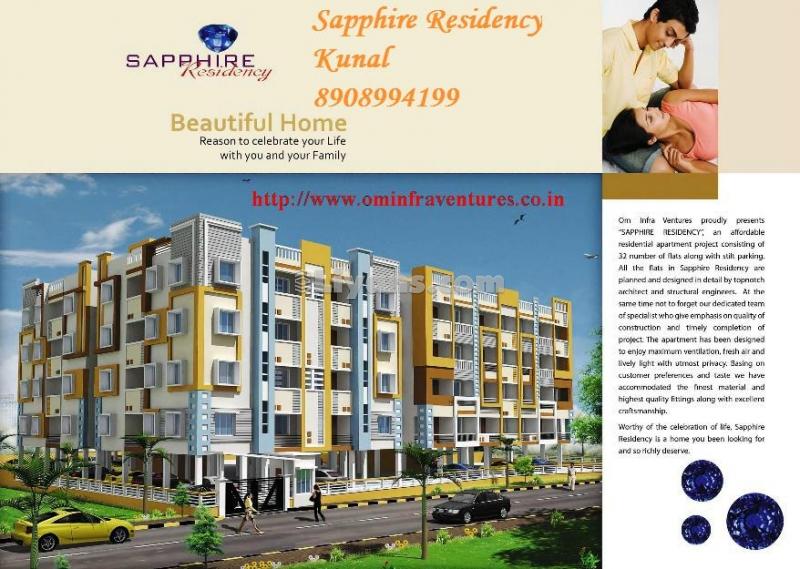 Sapphire Residency Patia 3bhk Flats Sale for Sale at Patia Near Big-Bazaar, Bhubaneswar