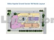 Layout Plan of Sikka Kapital Grand