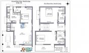 Floor Plan of 3bhk Villas For Sale In Prime Location